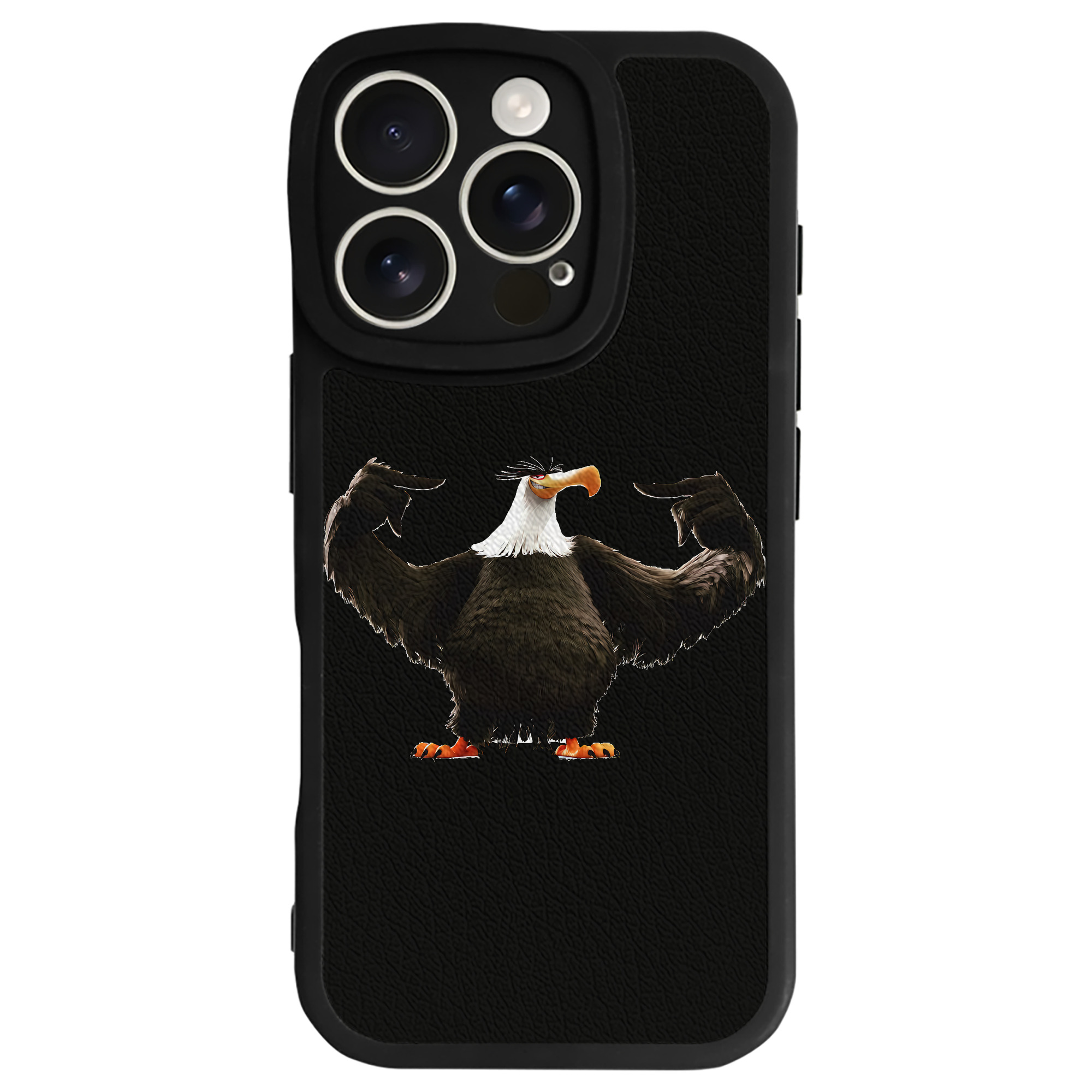 （画像用） Angry Birds アングリーバード 【iPhone 16シリーズ対応】シリコンスマホケース（レザー調） 材質：シリコン